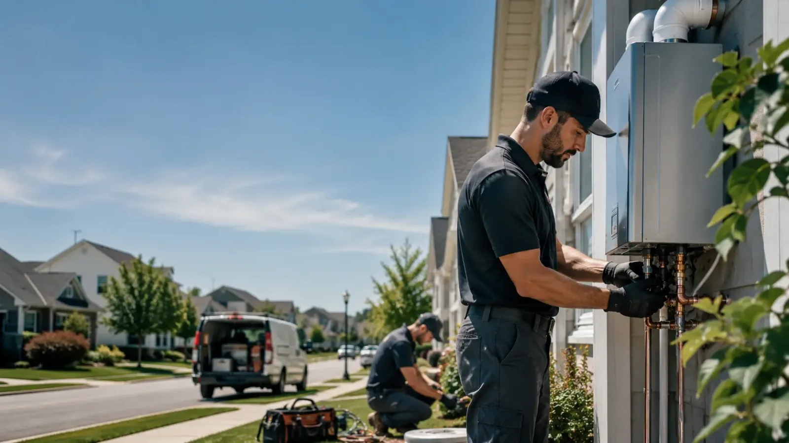 Tankless Water Heater Installation in Lotus, CA